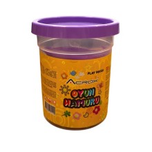 Acrox Tekli Oyun Hamuru Mor 110 gr.