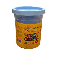 Acrox Tekli Oyun Hamuru Mavi 110 gr.