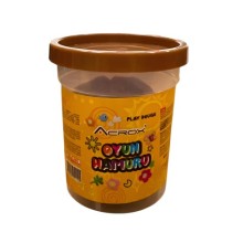 Acrox Tekli Oyun Hamuru Kahverengi 110 gr.
