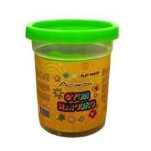 Acrox Tekli Oyun Hamuru Yeşil 110 gr.