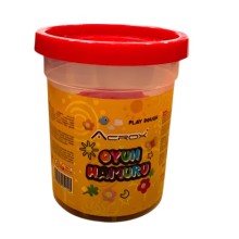 Acrox Tekli Oyun Hamuru Kırmızı 110 gr.