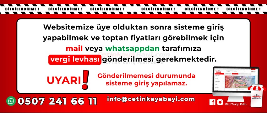 ÜYELİK BİLGİLENDİRME