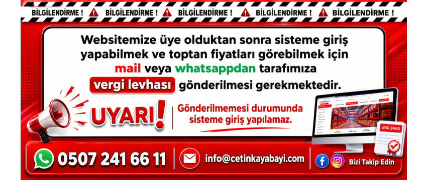 ÜYELİK BİLGİLENDİRME