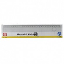 Ark Mercekli Cetvel 30 cm 24'lü