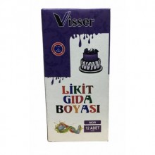 Likit Gıda Boyası Mor 12'li Paket