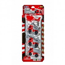  İtfaiye 4 lü Araç Seti Dörtlü Kurtarma Seti