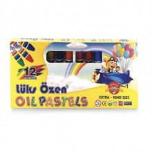 Lüks Özen Pastel Boya  12'Li