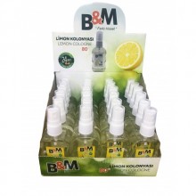 Bm Kolonya Spreyli 50 ml 24'lü Kutu