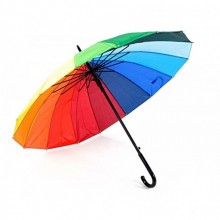 Şemsiye Baston Gökkuşağı 