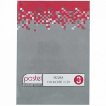 Pastel Fatura Otokopili 2/50 3 Nushalı 12'Li