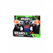 Nişancı 5 Dart Köpük Fırlatıcı Oyuncak Tabanca FAB-6060