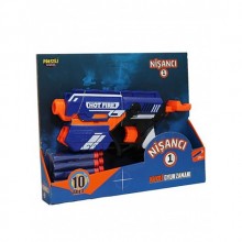 Nişancı 1 Dart Köpük Fırlatıcı Oyuncak Tabanca FAB-6363