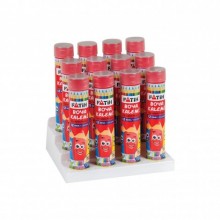 Fatih kuru boya kalemi metal tüplü tam boy 12 renk