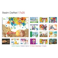 Mcolor Resim Defteri 17x24 Karton Kapak 24'lü