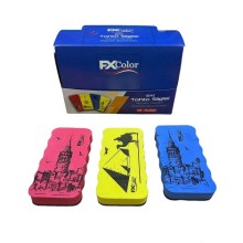 Fx Color Tahta Silgisi Mıknatıslı 12'li Paket