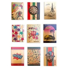 Modelist Kraft Sert Kapak Çizgili 80 yp 9x14