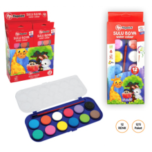 Fixpoint Lüks Kutulu Sulu Boya Küçük Boy 12'li