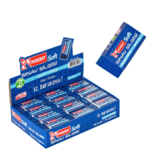 Mikro 2B-24SS Sınav Soft Silgi 24'lü Paket