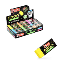 Mikro 2B-24N Neon Soft Silgi 24'lü Paket