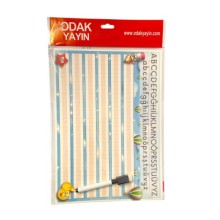 Kalemli yazı çalışması kalemli