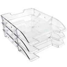 Plastik Evrak Rafı 3'lü