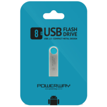 Powerway 8 Gb Metal Usb Bellek