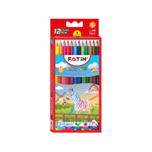 Fatih  üçgen jumbo kuru boya tam boy 12 renk 12'Li Paket780 