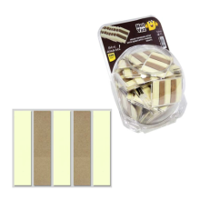 Yapışkanlı kraft ayraç 12x45mm 20 yaprak