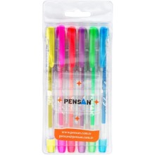 Pensan Tükenmez Kalem My-King Jel 6 Neon Renk