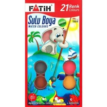 Fatih sulu boya king size 21 renk K-21