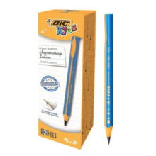 Bic Kids Evolution Jumbo Üçgen Kurşun Kalem Mavi 12'li