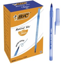 Bic Round Stic Classic Mavi Tükenmez Kalem 60'lı
