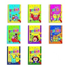 4E Aktiviteli boyama kitabı örnekli 48 sayfa