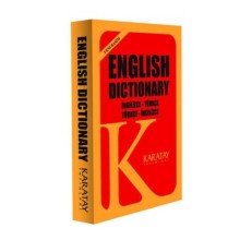 İngilizce Sözlük Plastik Kapak 1. Hamur Sarı