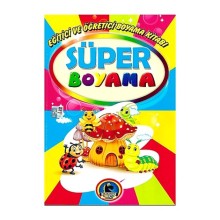 4E Süper boyama kitabı 128 sayfa