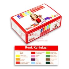 Südor Parmak boya set 12x30 ml