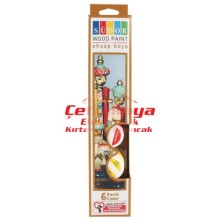 Südor Ahşap boya set 6x20 ml