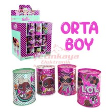 L.O.L Metal kumbara Orta boy 36'lı stand