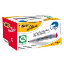 Bic Velleda Large Yuvarlak Tahta Kalemi Mavi 12'li