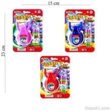 Kartela Pilli Köpük Oyuncak Tabanca JY-2009-A