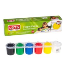 Lets Parmak Boyası 6 Renk x 25ml