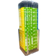 Fatih Kurşun Kalem Papatya Siyah Silgili 72'li