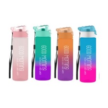 Fixpoint Renkli Su Matarası 500 ml. 4 Model 24'lü Kutu  P-8311