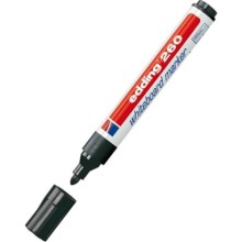 Edding Tahta Kalemi Yuvarlak Uçlu Siyah 260 10'lu Paket 