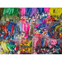 Figürlü silikon anahtarlık 12’li Paket