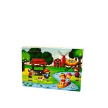 Karton Puzzle Orta Boyamalı  24X34  24 lü Paket