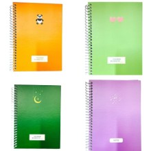 Modelist Defter Telli Sert Kapak 100 yp Çizgili 17x24