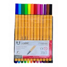 Dominc İnce Uçlu Kalem 12'li