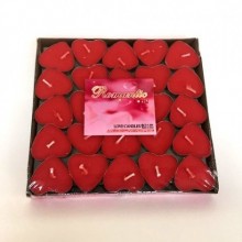 Tealight Mum 50'li Paket (Kırmızı)