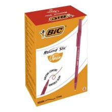 Bic Round Stic Classic Kırmızı Tükenmez Kalem 60'lı